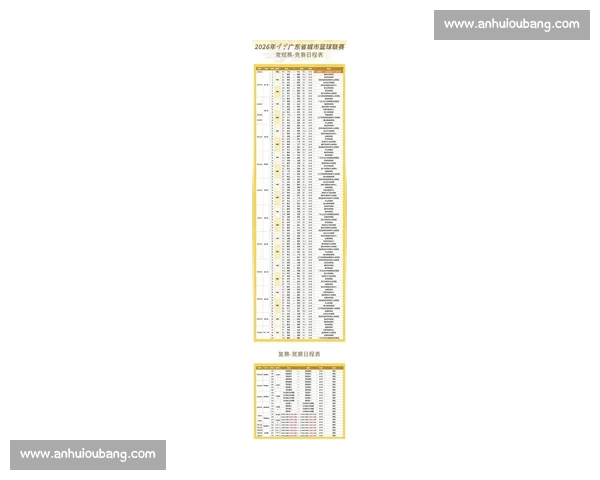 最新篮球比赛赛程实时查询与赛事信息全面指南